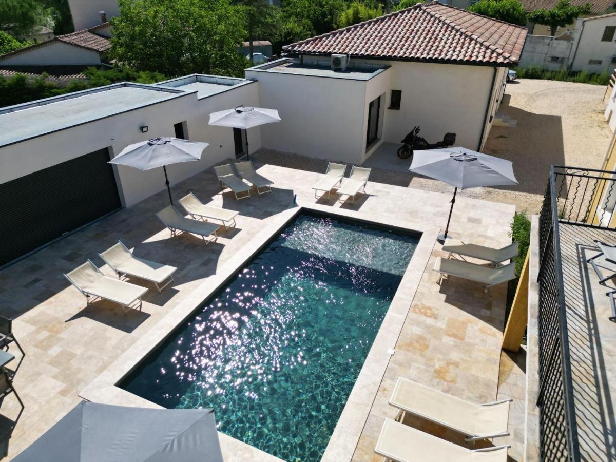Gite Le Dalia Saint Julien Les Rosiers Exterior photo